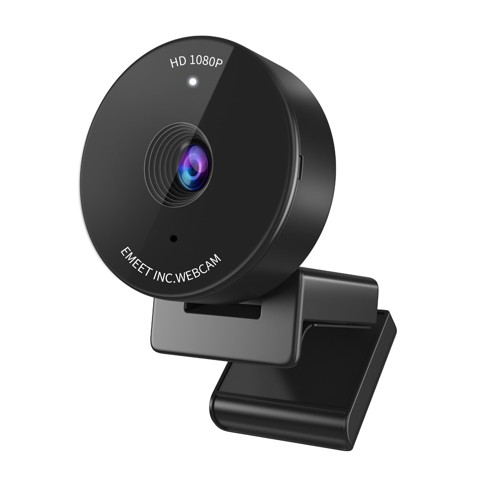 eMeet 1080P Webcam-USB Webcam With Microphone & Physical Privacy Cover,Noise-Canceling Mic,Auto Light Correction,C950 Ultra Compact FHD Web Cam W/ 70°View For Meeting/Online Classes/Zoom/Youtube,Black - Image 2