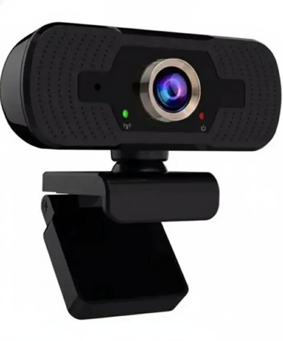 Full HD 1080P Webcam for PC & Laptop | USB Plug and Play Web Camera with Built-in Noise Cancellation Microphone | Online Classes, Video Conferencing & Streaming (Black) - Image 6