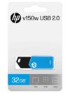 HP v150w 32GB USB 2.0 flash Drive (Blue)