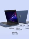 JioBook 11 with Lifetime Office | Android 4G Laptop Mediatek 8788 (JioOS) | Octa-core | 4GB RAM | 64 eMMC Storage | Thin and Light Laptop (11.6 inch, 990 Grams) | Dual Band WiFi + SIM | Blue