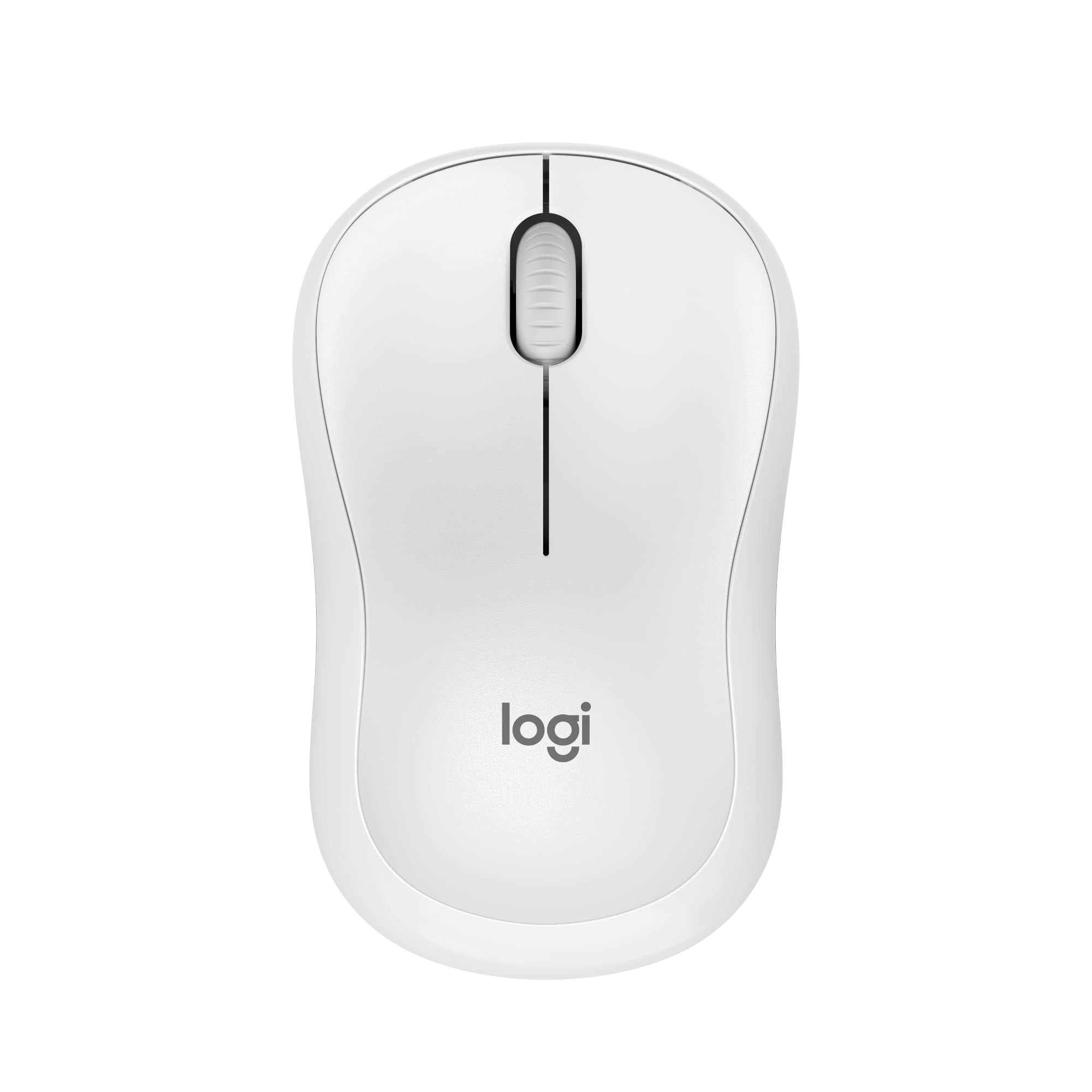 Logitech M240 Silent Bluetooth Mouse, Wireless, Compact, Portable, Smooth Tracking, 18-Month Battery, for Windows, macOS, ChromeOS, Compatible with PC, Mac, Laptop, Tablets - Off White - Image 2