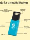 HP 712w 128GB USB 3.2 Flash Drive- Blue