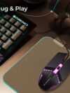 ZEBRONICS PHERO Wired Gaming Mouse with up to 1600 DPI, Rainbow LED Lights, DPI Switch, High Precision, Plug & Play, 4 Buttons