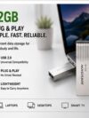 HIKVISION M225 32GB USB 2.0 Metal Pen Drive | Compact & Durable Flash Drive for Laptop and PC