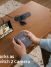 1080P Webcam with Microphone, eMeet C960 Web Camera, 2 Mics Streaming Webcam with Privacy Cover, 90°View Computer Camera, Plug&Play USB Webcam for Calls/Conference, Zoom/Skype/YouTube, Laptop/Desktop